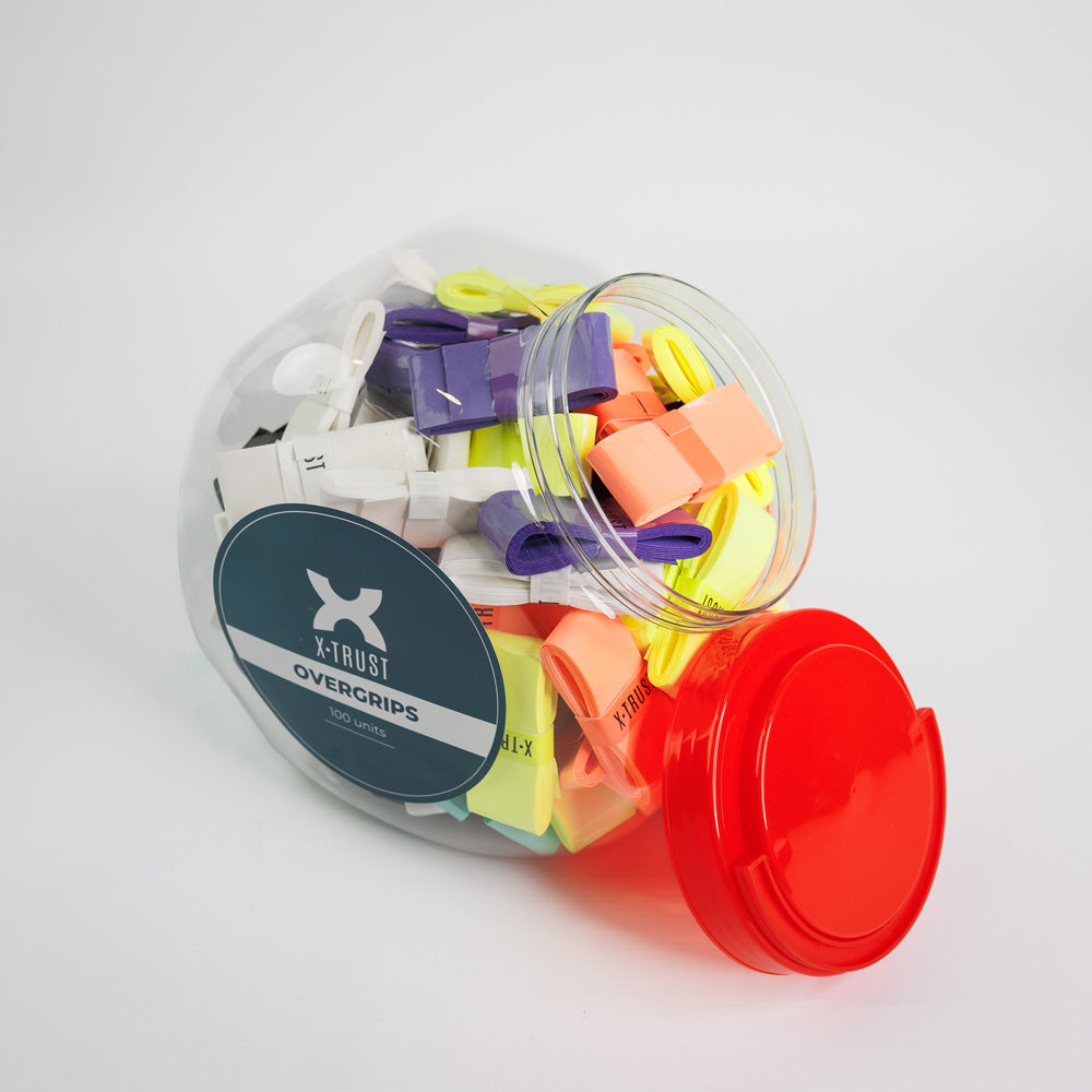 Box Smooth Overgrips X100 - Multicolor