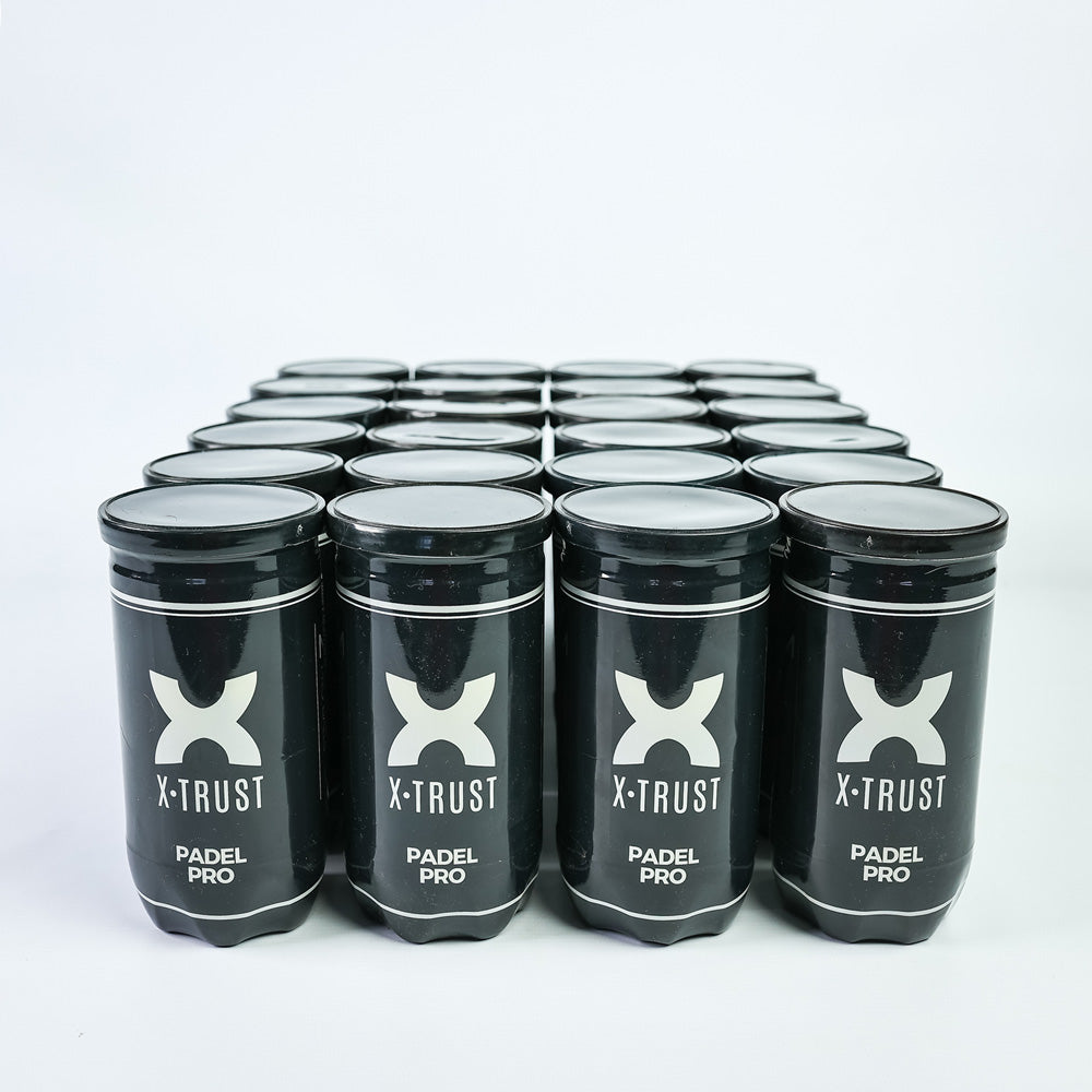 Box 24 tubes - Padel Pro padel balls (x2)