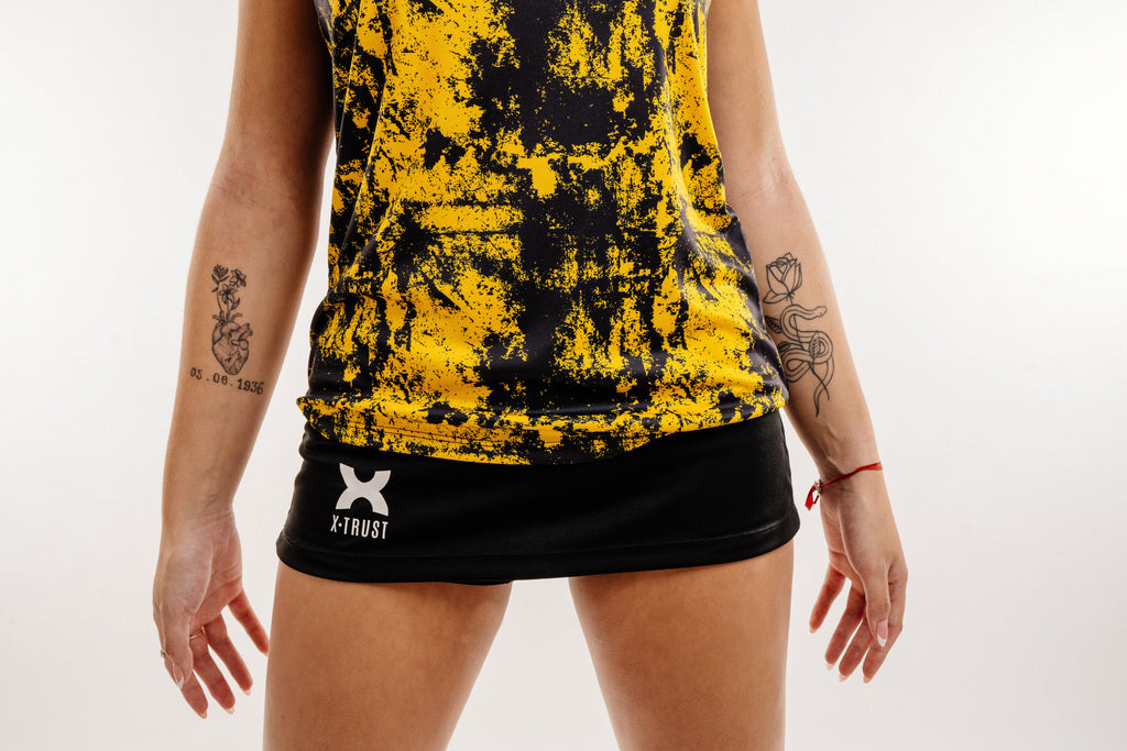 Berlin Sleeveless T-Shirt - Woman - Yellow