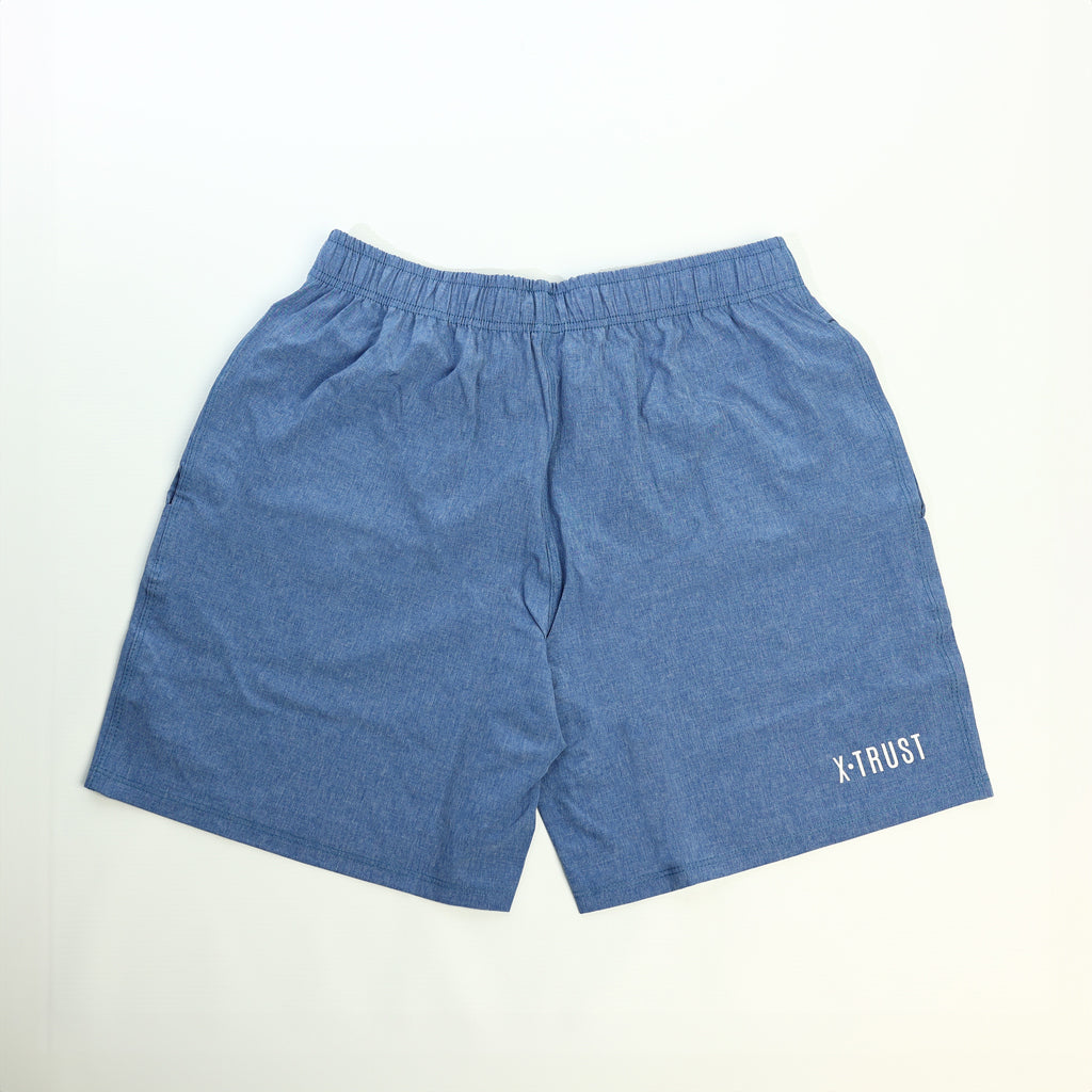 Tulum Short - Men - France blue melange