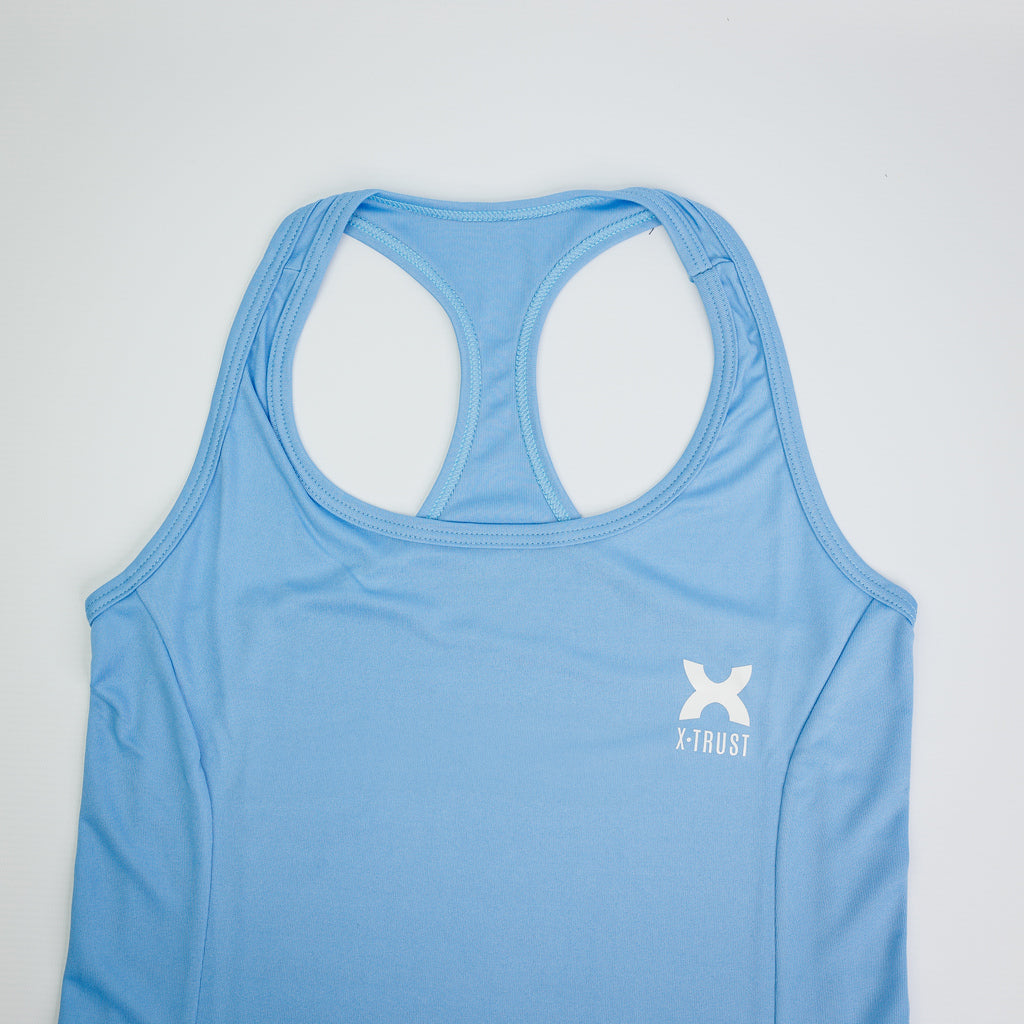 Madrid Sleeveless Dress - Woman - Light blue