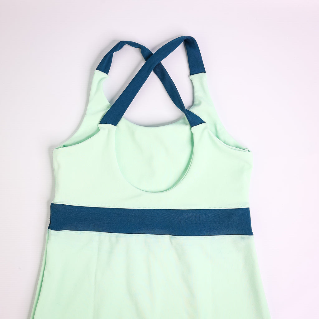 Barcelona Dress - Woman - Teal & Petroleum