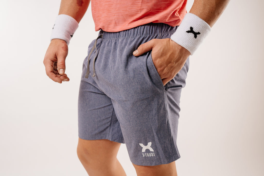 Tulum Short - Men - Navy melange