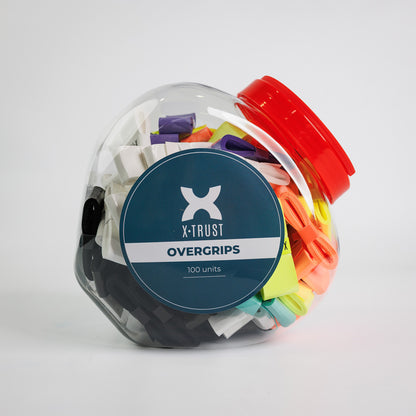Box Smooth Overgrips X100 - Multicolor