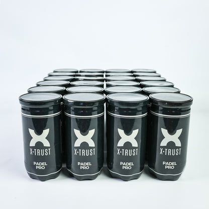 Box 24 tubes - Padel Pro padel balls (x2)