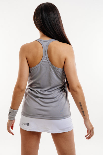 Berlin Sleeveless T-Shirt - Woman - Grey