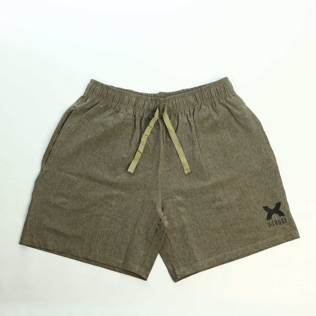 Tulum Short - Men - Militar green melange