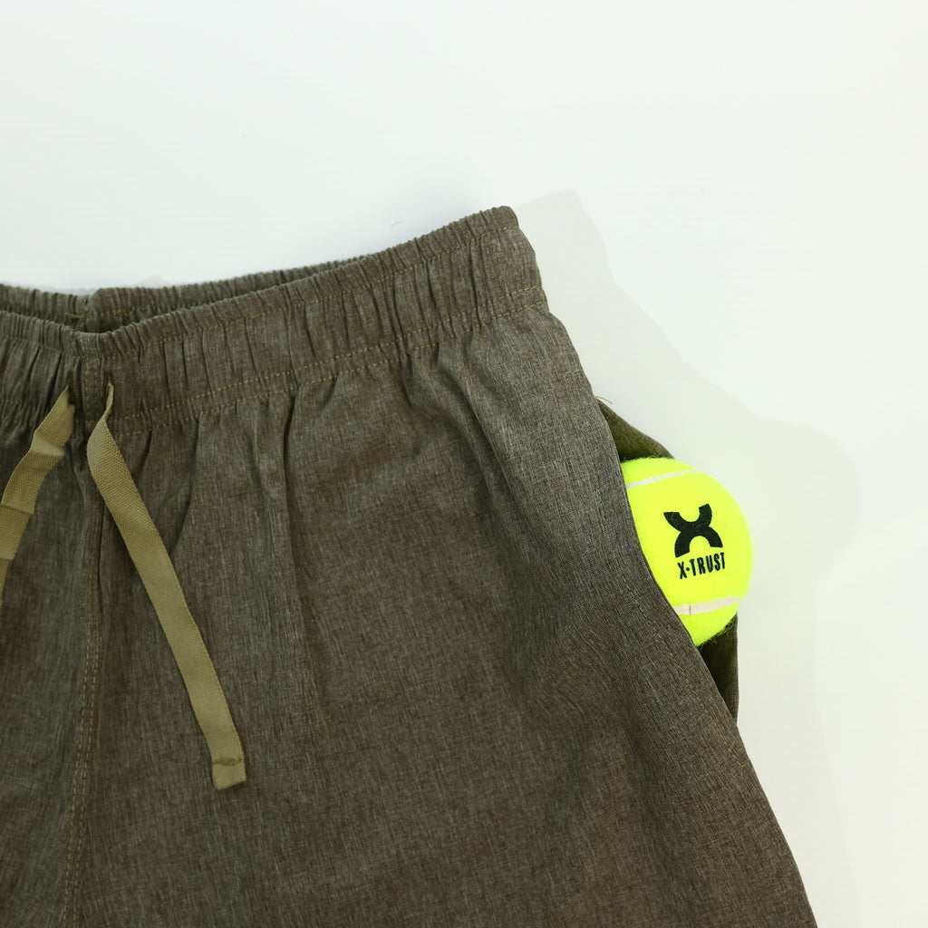 Tulum Short - Men - Militar green melange