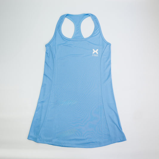 Madrid Sleeveless Dress - Woman - Light blue