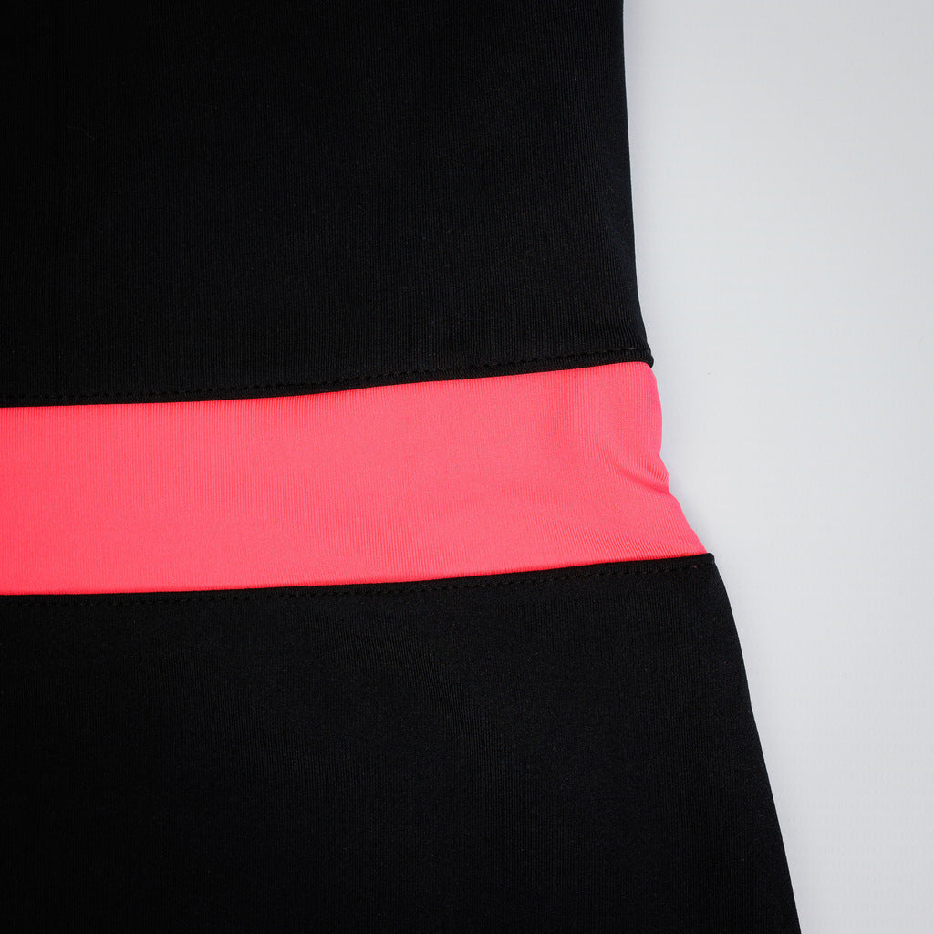 Barcelona Dress - Woman - Black, Light blue & Pink
