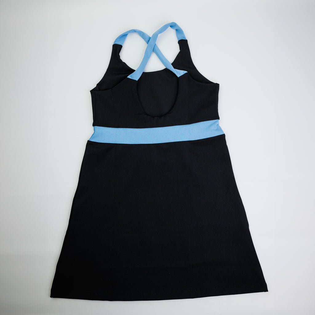 Barcelona Dress - Woman - Black & Light blue