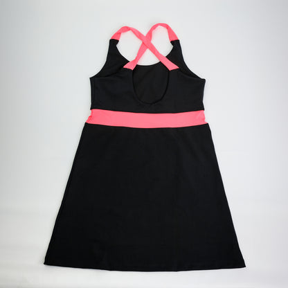 Barcelona Dress - Woman - Black & Pink