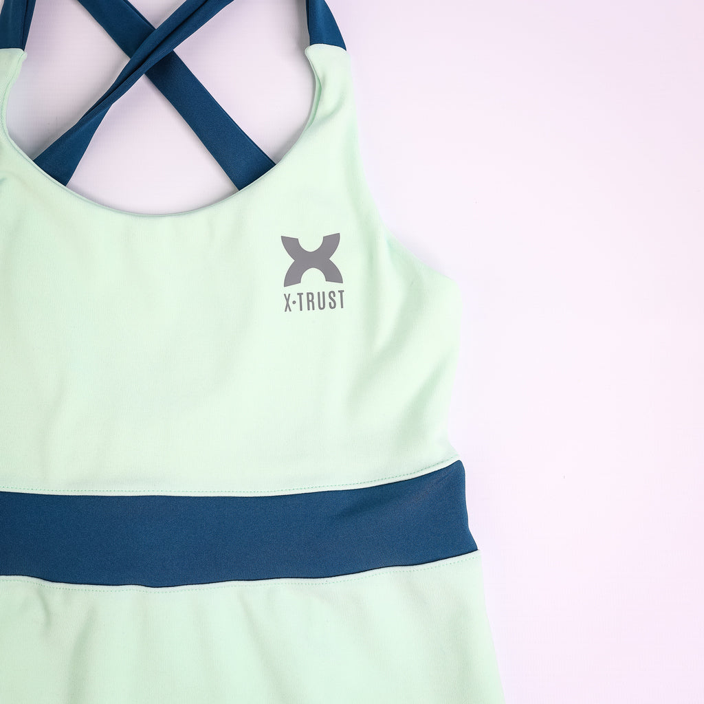 Barcelona Dress - Woman - Teal & Petroleum