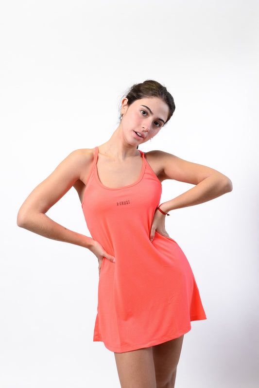 Sidney Dress - Woman - Salmon