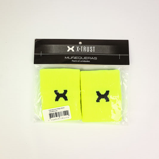 Wristband pack (X2) - Yellow