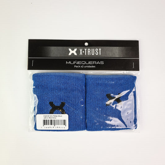 Wristband pack (X2) - France blue