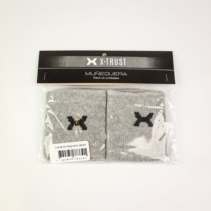 Wristband pack (X2) - Grey