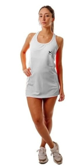 Madrid Sleeveless Dress - Woman - White