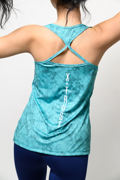 Milan Tank top - Woman - Turquoise